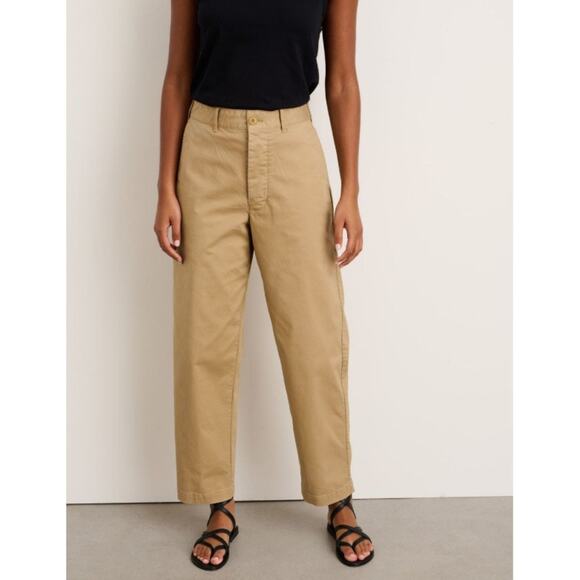 Alex Mill Women's High Waisted Boyish Chino Pant Vintage Khaki Size 2 NWT